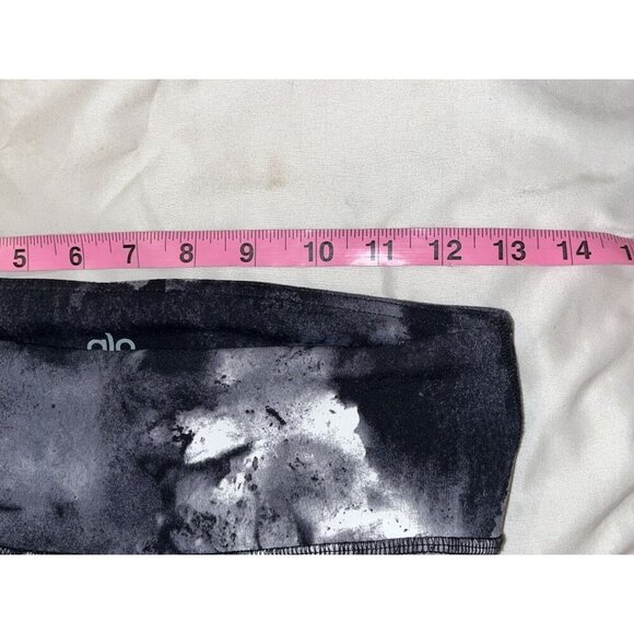 ALO YOGA Airbrush High Waist Leggings In Black Blast  Women's XS - Picture 7 of 11